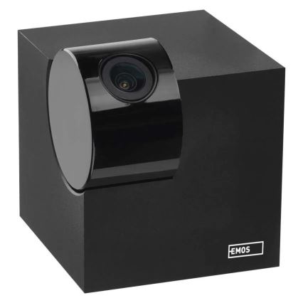 Интелигентен интериор swivel камера със сензор за движение GoSmart 5V Wi-Fi Tuya черен