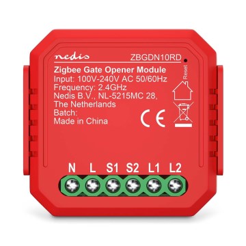 Интелигентен превключвател за гаражни врати SmartLife Zigbee Tuya