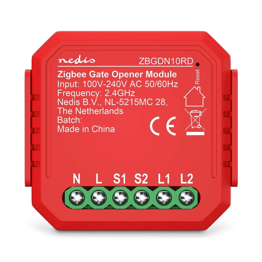 Интелигентен превключвател за гаражни врати SmartLife Zigbee Tuya