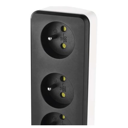 Интелигентен разширение кабел с превключвател GoSmart 4Z + 1xUSB-A + 1xUSB-C 2 m Wi-Fi Tuya