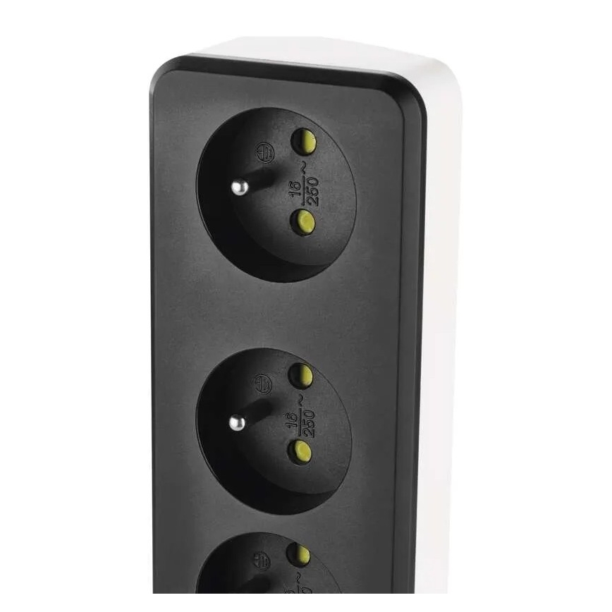 Интелигентен разширение кабел с превключвател GoSmart 4Z + 1xUSB-A + 1xUSB-C 2 m Wi-Fi Tuya