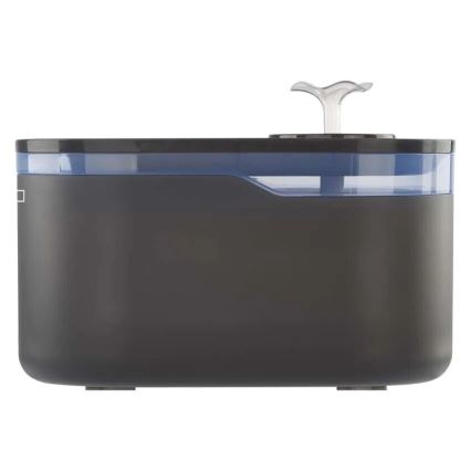 Интелигентен воден фонтан за домашни любимци 2,6 l/5V сив Wi-Fi