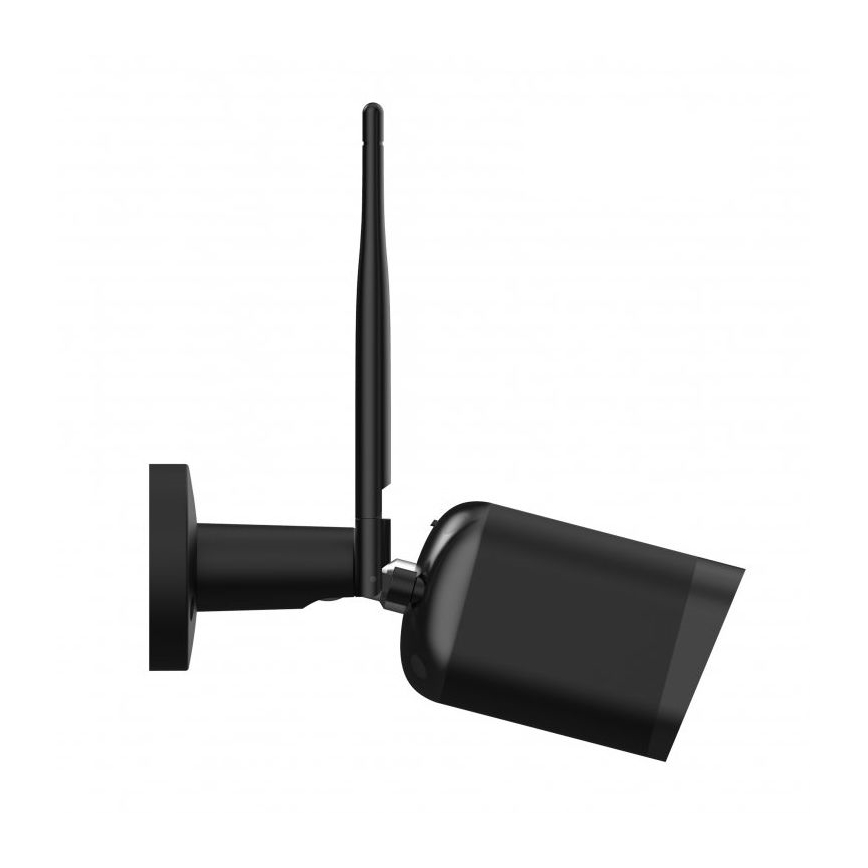 Интелигентна външна камера със сензор Full HD 1080p, 12V, IP65, Wi-Fi, Tuya, черна