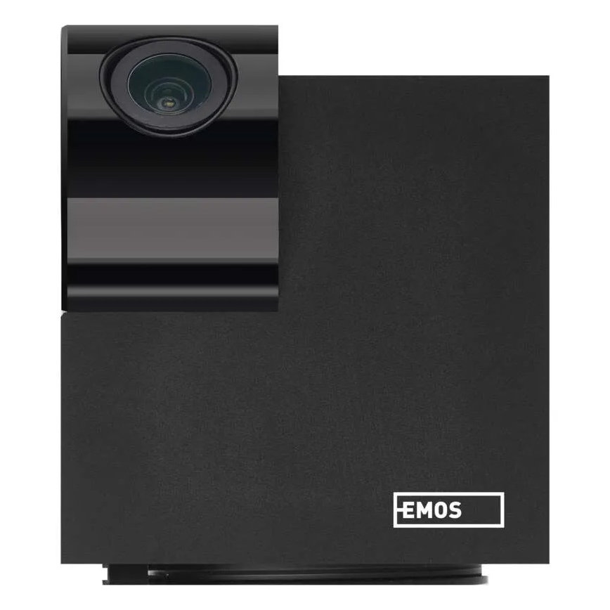 Умна вътрешна въртяща се камера с датчик за движение GoSmart 5V Wi-Fi Tuya черна