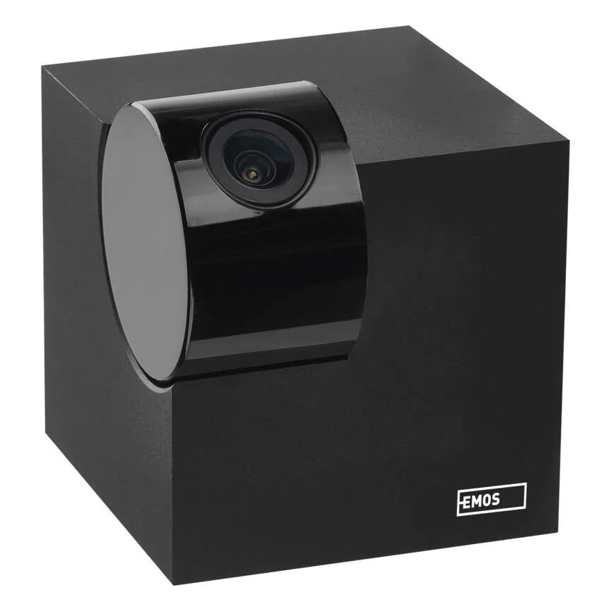 Умна вътрешна въртяща се камера с датчик за движение GoSmart 5V Wi-Fi Tuya черна