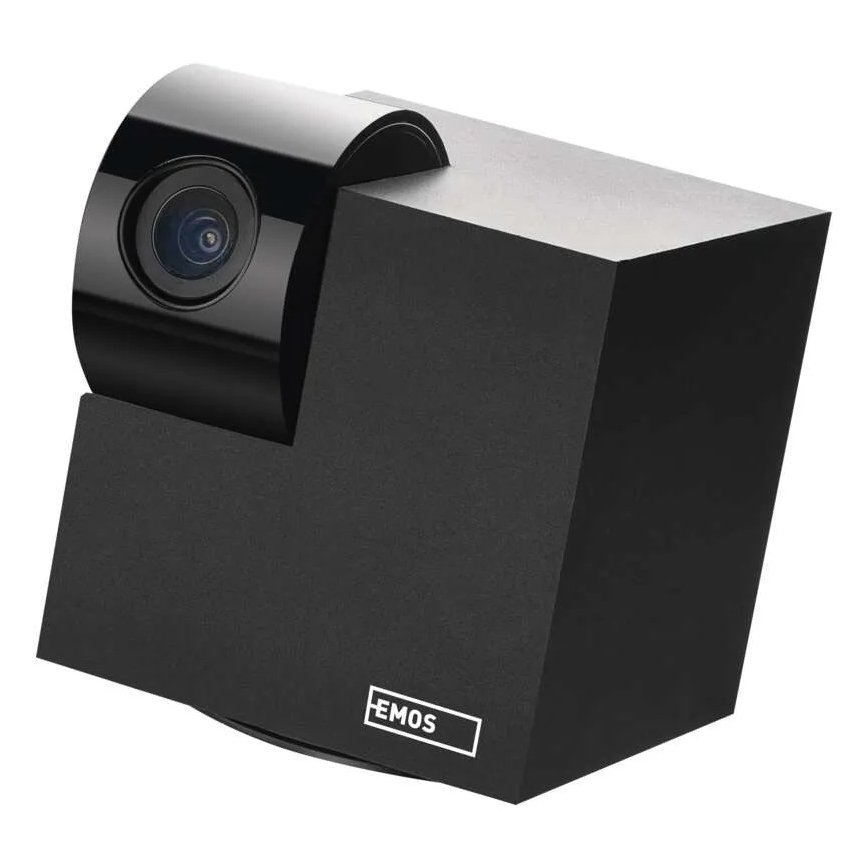 Умна вътрешна въртяща се камера с датчик за движение GoSmart 5V Wi-Fi Tuya черна