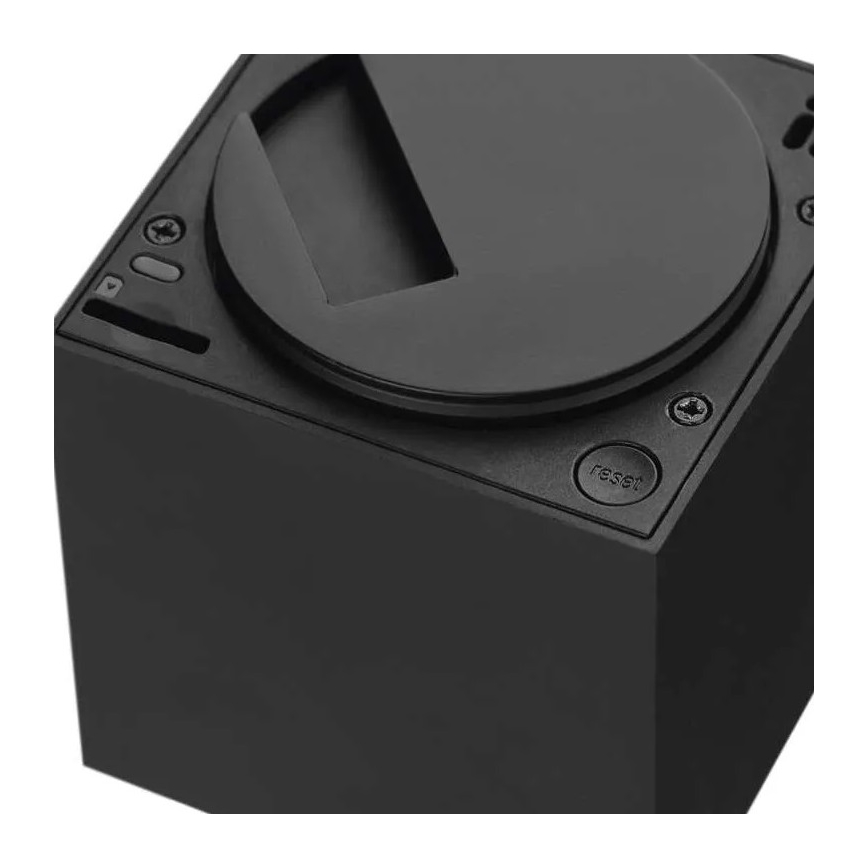 Умна вътрешна въртяща се камера с датчик за движение GoSmart 5V Wi-Fi Tuya черна