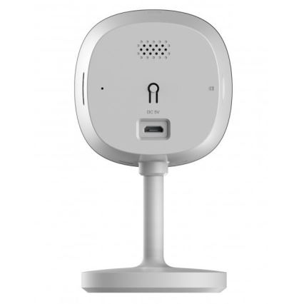 Интелигентна вътрешна камера със сензор Full HD 1080p, 5V захранване, Wi-Fi, съвместима с Tuya, бяла