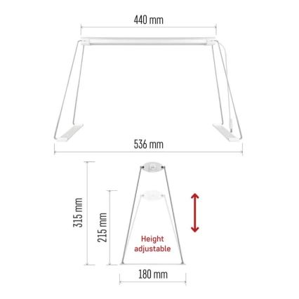 Интериорна LED лампа за отглеждане на растения GROW LED/15W/230V
