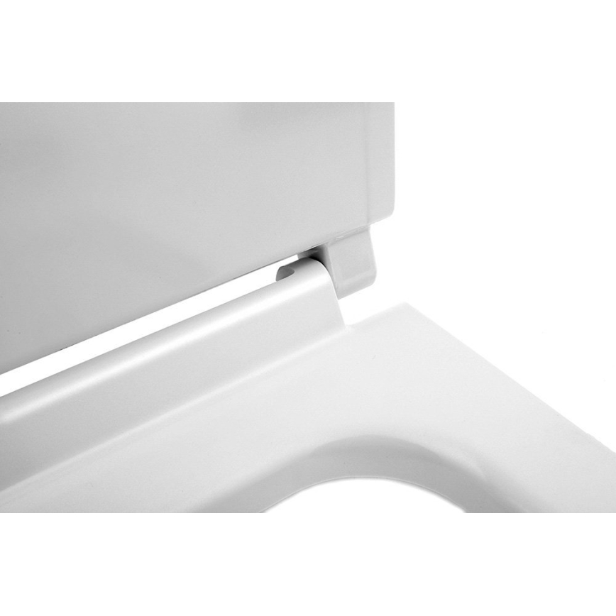 Isvea - бяла тоалетна седалка SoftClose PURITY