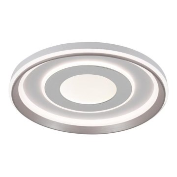 ITALUX - Димируемо LED таванно осветително тяло SIMNI LED/55W/230V 3000-6500K Ø 50 см бяло + дистанционно управление