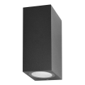 ITALUX - Екстериорен аплик GENTA 2xGU10/40W/230V IP54 15 см
