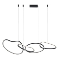 ITALUX - LED полилей на кабел FONTE LED/60W/230V 3000/4000/6000K черен