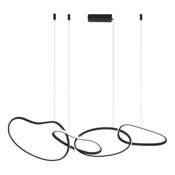 ITALUX - LED полилей на кабел FONTE LED/60W/230V 3000/4000/6000K черен