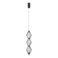 ITALUX - LED полилей на кабел SEVILLA LED/15W/230V 3000K черен