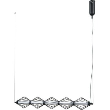 ITALUX - LED полилей на кабел SEVILLA LED/25W/230V 3000K черен
