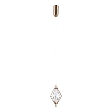 ITALUX - LED полилей на кабел SEVILLA LED/5W/230V 3000K златен