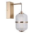 ITALUX - LED стенна лампа ALANI LED/6W/230V 3000K златна