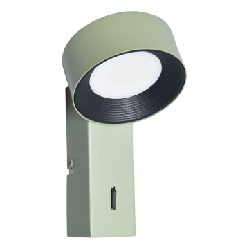 ITALUX - LED стенно осветително тяло OTAL LED/1,8W/230V 4000K зелено