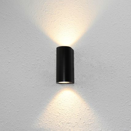 ITALUX - Екстериорен аплик GENTA 2xGU10/40W/230V IP54 15 см