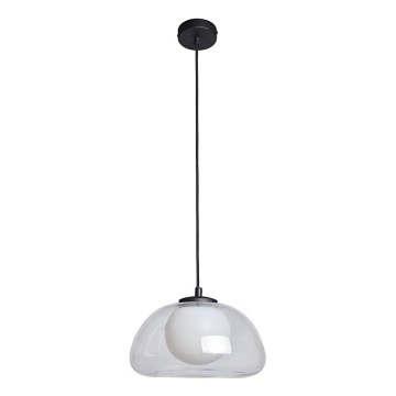 ITALUX - Пендант на кабел AINALE 1xG9/7W/230V черен/прозрачен