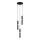 ITALUX - Пендел ISIDORA 3xGU10/25W/230V антрацит/хром