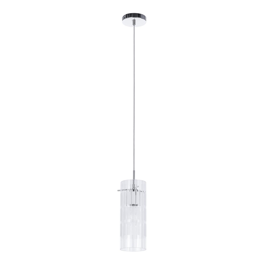 ITALUX - Пендел MAX 1xE27/60W/230V лъскав хром/прозрачен