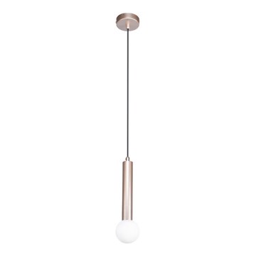 ITALUX - Пендел на кабел FILANO 1xG9/5W/230V розово злато