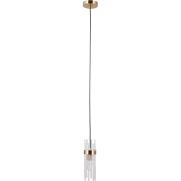 ITALUX - Пендел на кабел TARASO 1xE14/40W/230V златен
