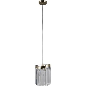 ITALUX - Пендел SABRIGA 1xE14/40W/230V матов хром