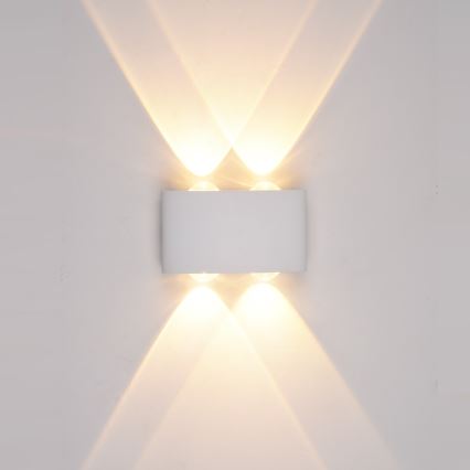ITALUX - LED Екстериорен аплик GILBERTO 2xLED/2W/230V 3000K IP54