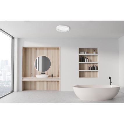 ITALUX - LED димируемо таванно осветително тяло RANTE LED/58W/230V 3000-6500K Ø 50 см бяло + дистанционно управление
