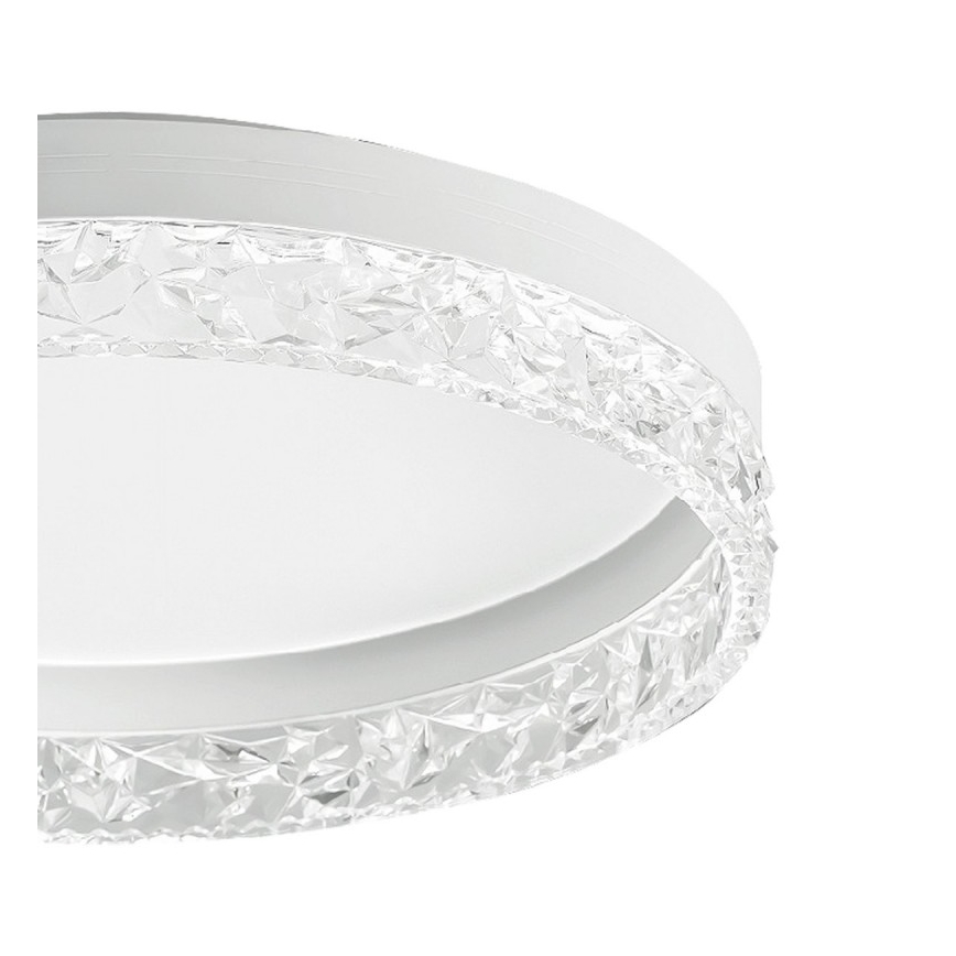 ITALUX - LED димируемо таванно осветително тяло RANTE LED/58W/230V 3000-6500K Ø 50 см бяло + дистанционно управление