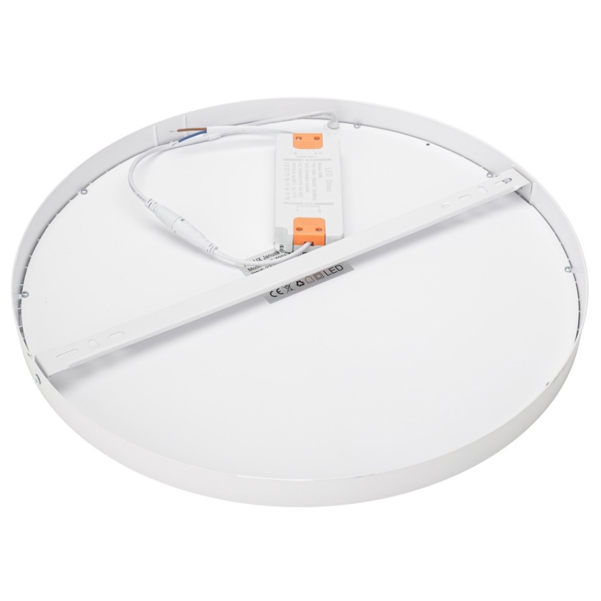 ITALUX - LED Плафониера PELARO LED/30W/230V 4000K Ø 40 см бял