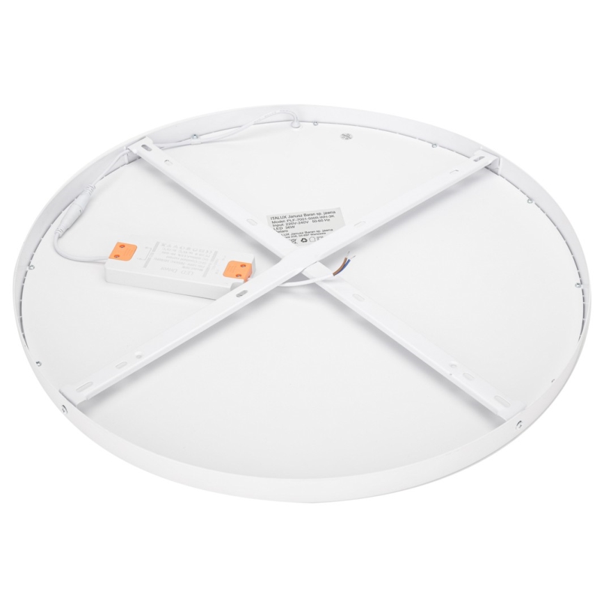 ITALUX - LED Плафониера PELARO LED/36W/230V 3000K Ø 50 см бял