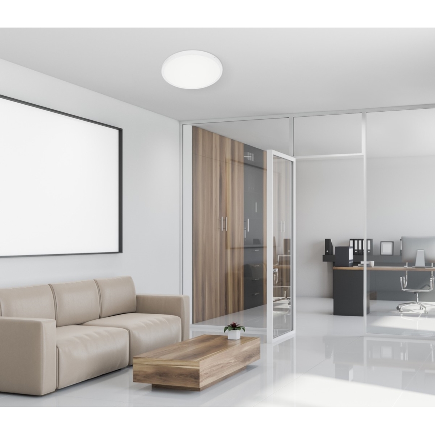 ITALUX - LED Плафониера PELARO LED/36W/230V 4000K Ø 50 см бял