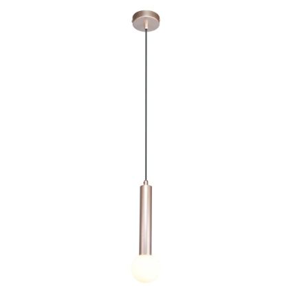 ITALUX - Пендел на кабел FILANO 1xG9/5W/230V розово злато