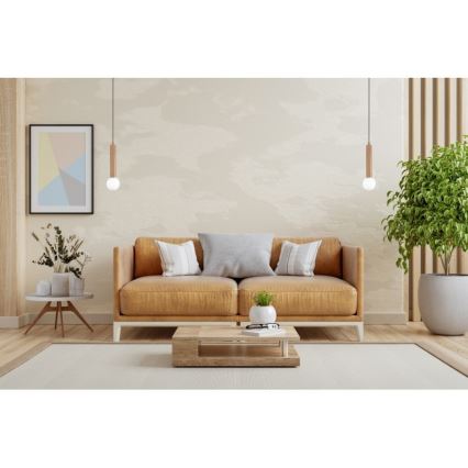 ITALUX - Подвесна лампа на кабел FILANO 1xG9/5W/230V кафява