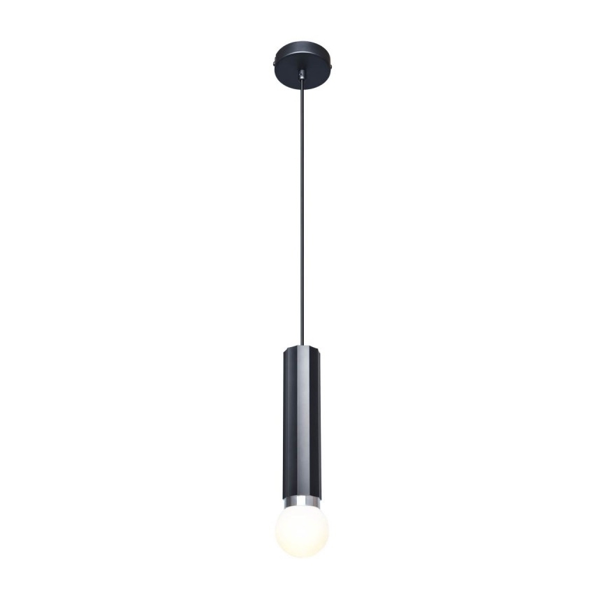 ITALUX - Полилей на кабел MACERA 1xE27/40W/230V черен