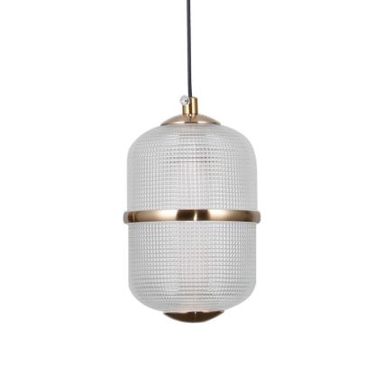 ITALUX - LED полилей на кабел ALANI 3xLED/5W/230V 3000K черен/златен