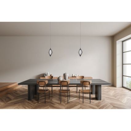 ITALUX - LED полилей на кабел SEVILLA LED/5W/230V 3000K черен