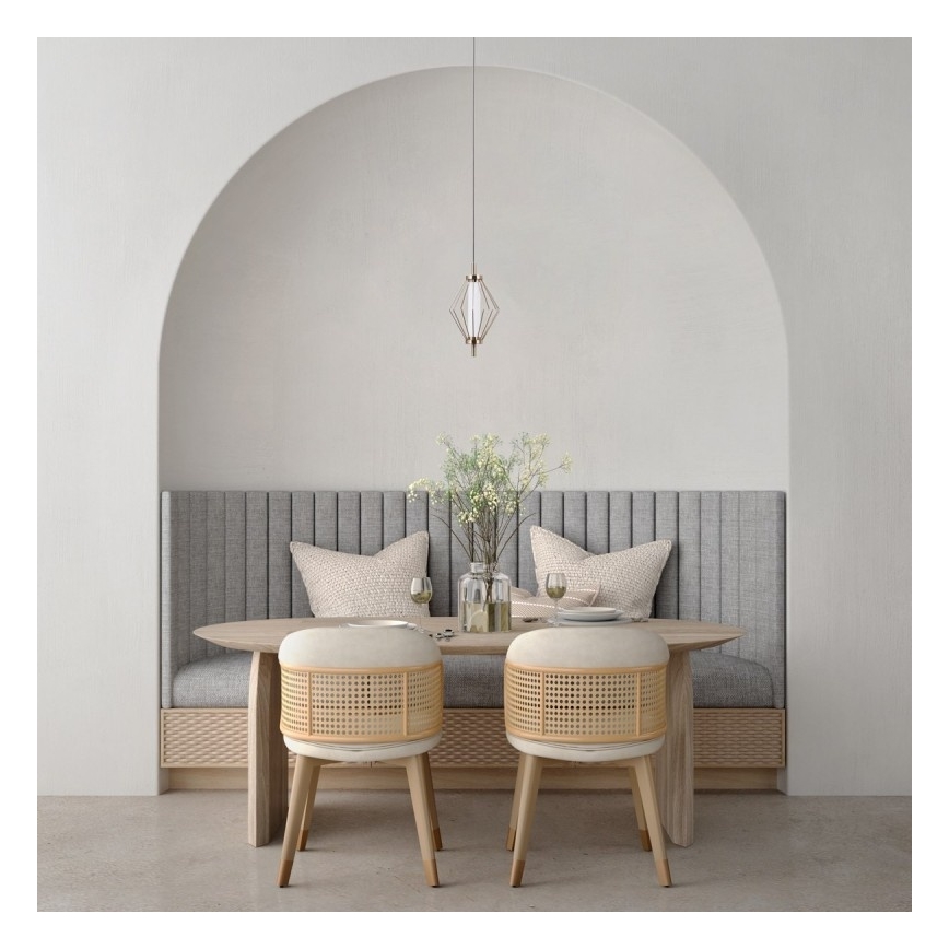 ITALUX - LED полилей на кабел SEVILLA LED/5W/230V 3000K златен