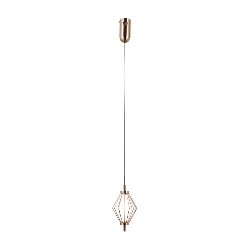 ITALUX - LED полилей на кабел SEVILLA LED/5W/230V 3000K златен