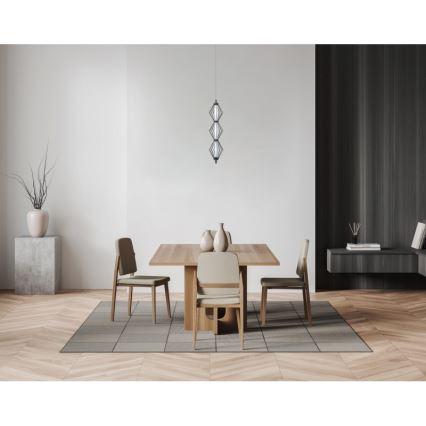 ITALUX - LED полилей на кабел SEVILLA LED/15W/230V 3000K черен