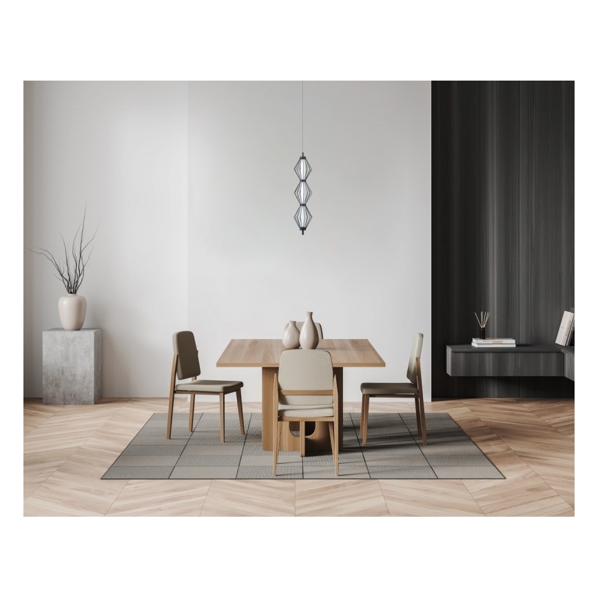 ITALUX - LED полилей на кабел SEVILLA LED/15W/230V 3000K черен