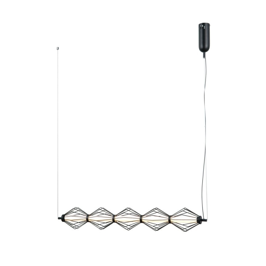 ITALUX - LED полилей на кабел SEVILLA LED/25W/230V 3000K черен
