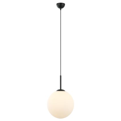 ITALUX - Пендел DEORE 1xE27/40W/230V Ø 30 см черен