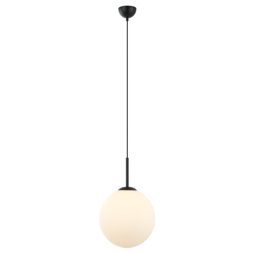 ITALUX - Пендел DEORE 1xE27/40W/230V Ø 30 см черен