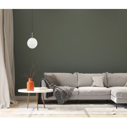 ITALUX - Пендел DEORE 1xE27/40W/230V Ø 30 см бронзов