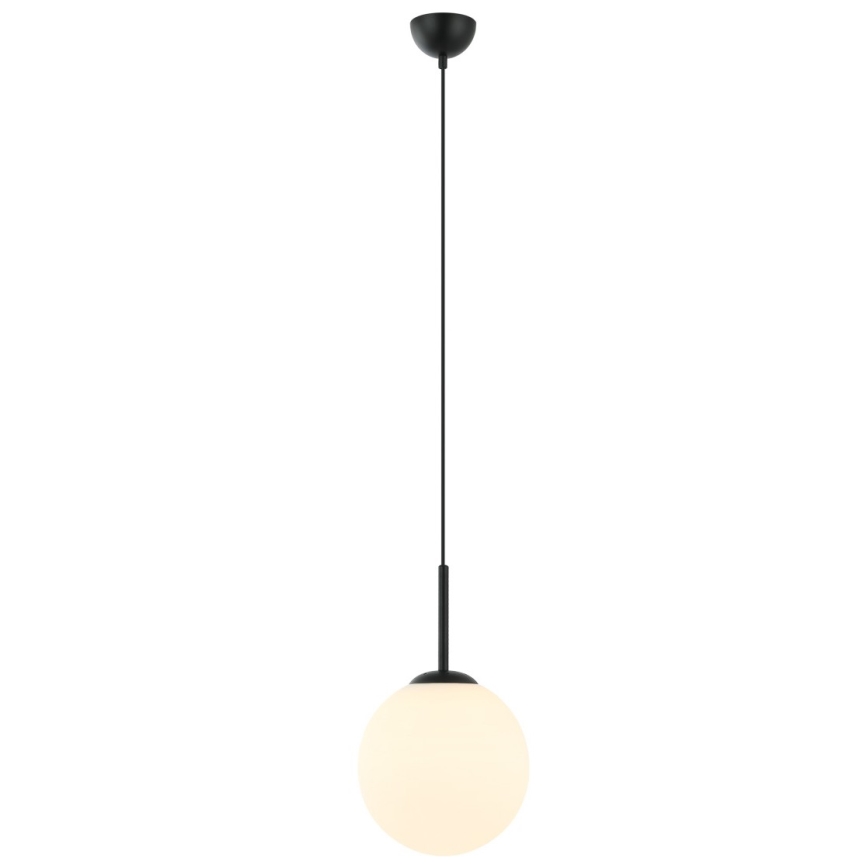 ITALUX - Пендел DEORE 1xE27/40W/230V Ø 25 см черен